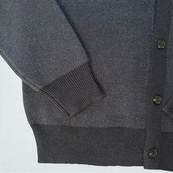 Slate & Stone Navy Knit Button Cardigan XL Grandpacore Academia Minimalist NWT - Picture 4 of 8